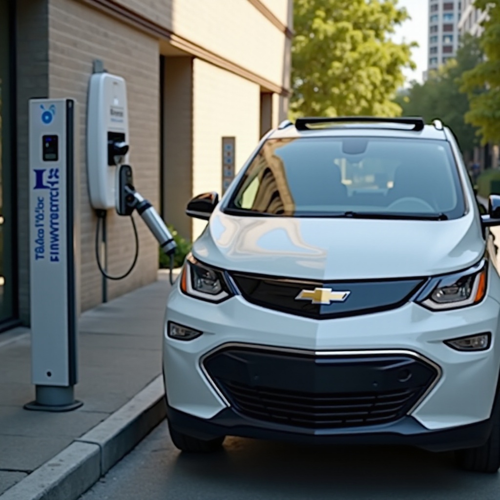 dónde puedo cargar un Chevy Bolt